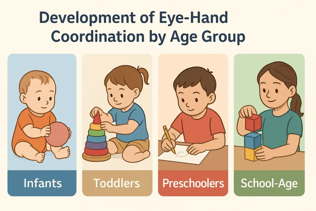 Development of Eye-Hand Coordination by Age Group