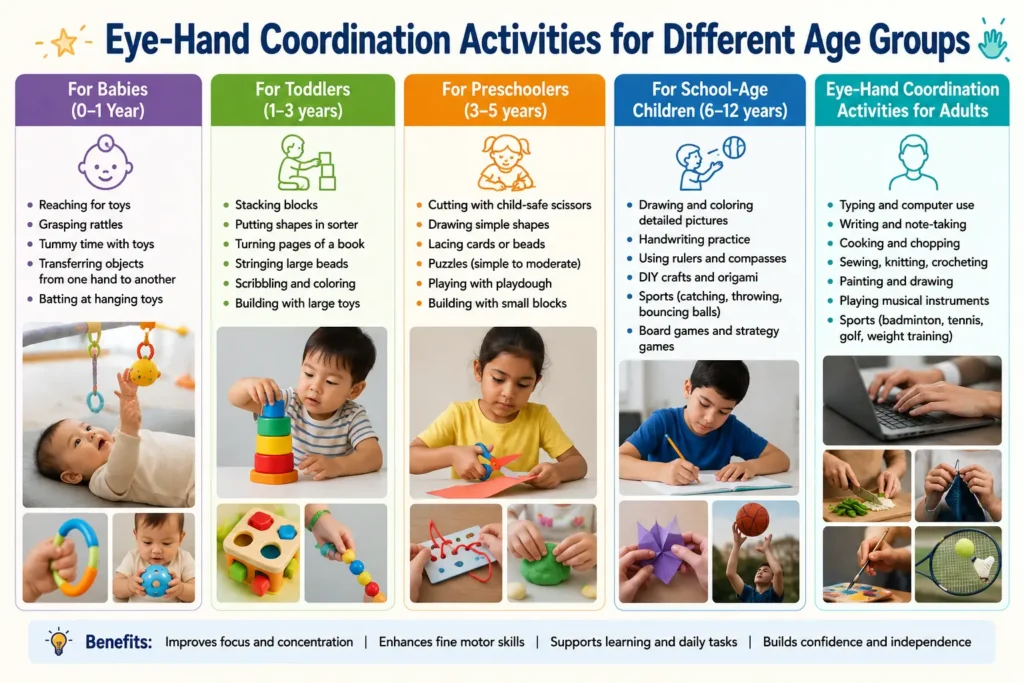 Eye Hand Coordination Activities