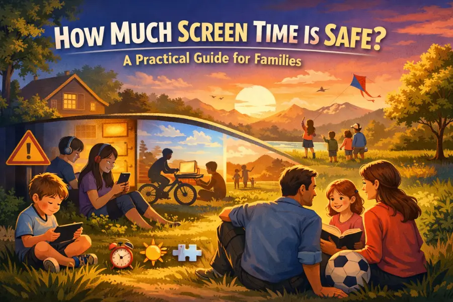 How Much Screen Time Is Safe A Practical Guide for Families
