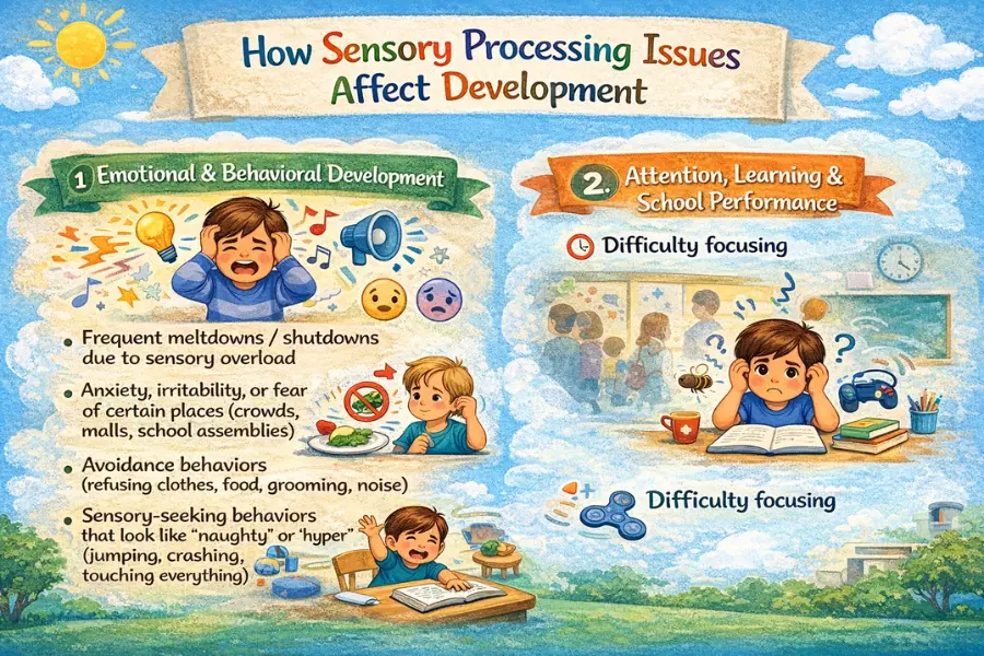 How Sensory Processing Issues Affect Development