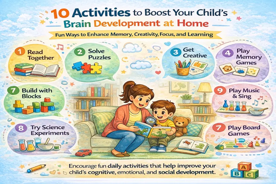 10 Activities to Boost Your Child’s Brain Development at Home