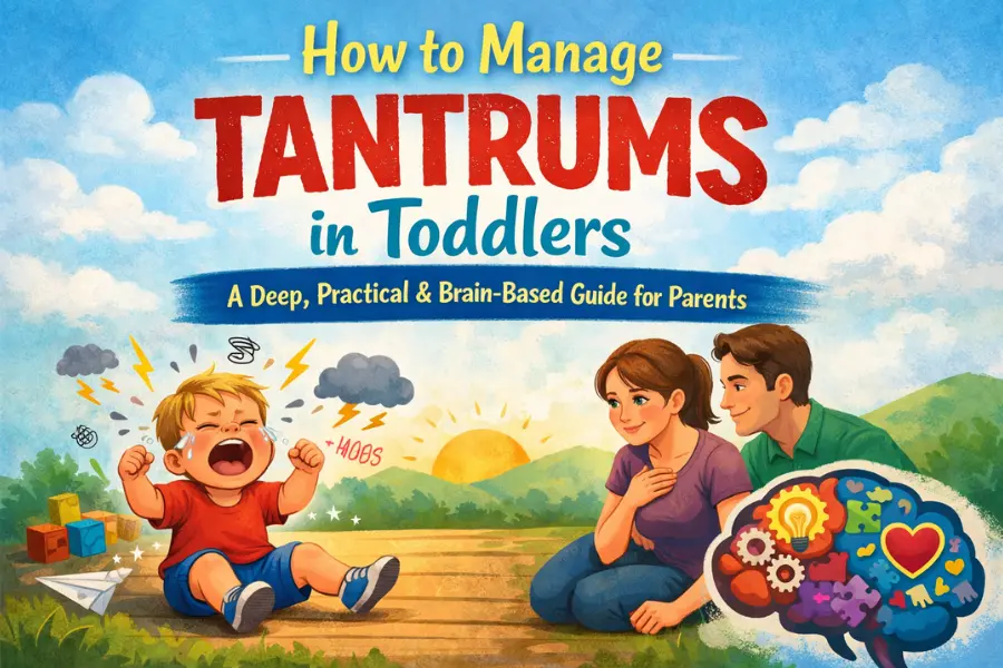 How to Manage Tantrums in Toddlers: A Deep, Practical & Brain-Based Guide for Parents