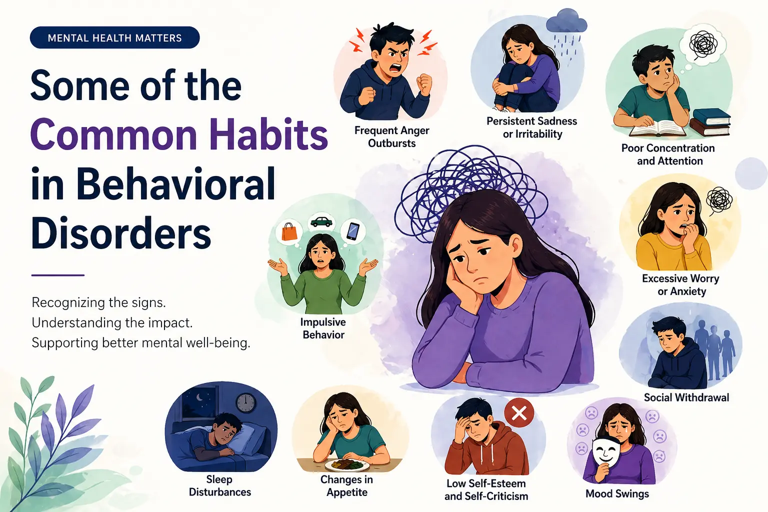 Some of the Common Habits in Behavioral Disorders