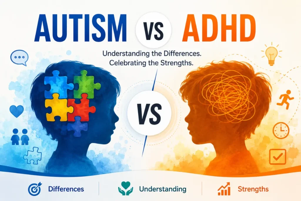 Autism Vs ADHD