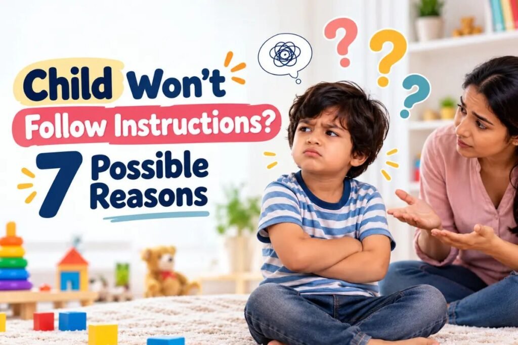 Child Wont Follow Instructions 7 Possible Reasons